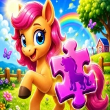 Cute Pony Puzzle Quest