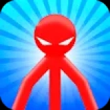 Red Stickman vs Monster School